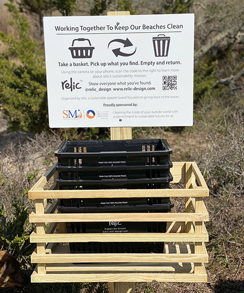 Long Island Beach Clean Up Station Relic - Sustainability